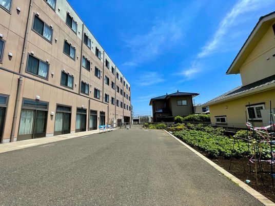 介護施設の外観