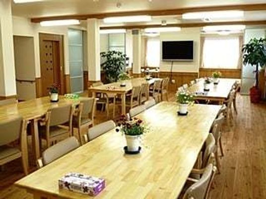 共用ダイニングの様子