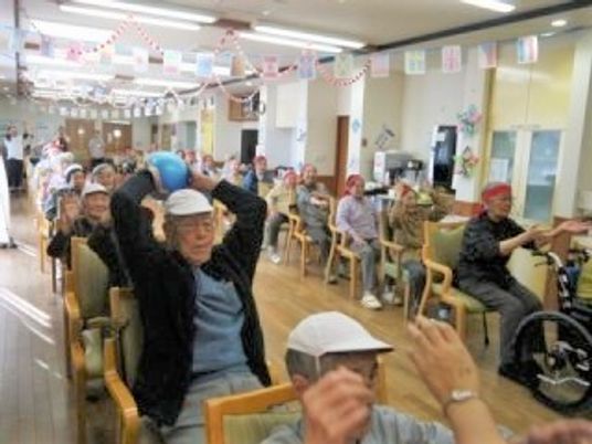 充実したレクリエーション時間