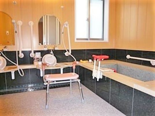 バリアフリーの洗面台