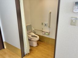 使いやすい設備のトイレ