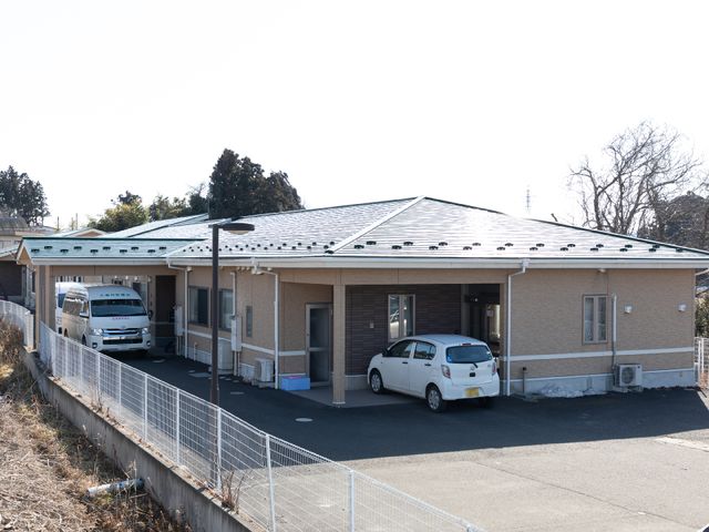 住宅風の外観