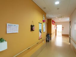 廊下の明るい空間