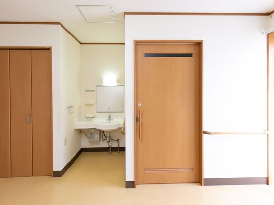 バリアフリーな居室の一角