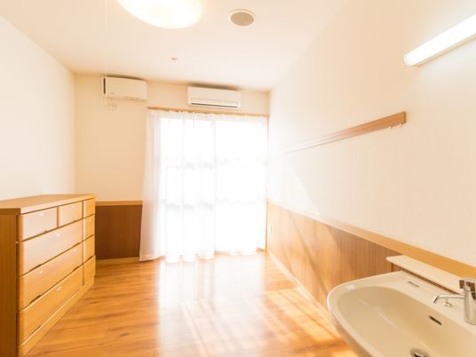 居室の明るい一角