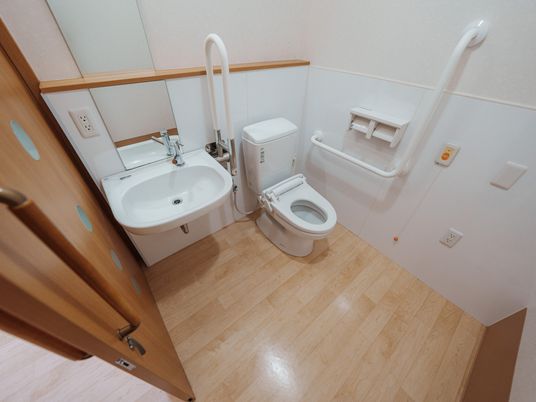 清潔なトイレ空間