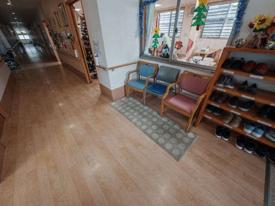 明るい廊下