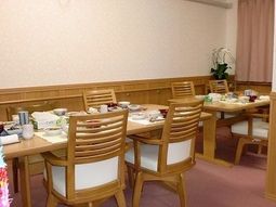 食事準備完了したダイニング