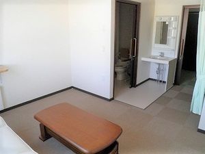 清潔な個室の住居スペース