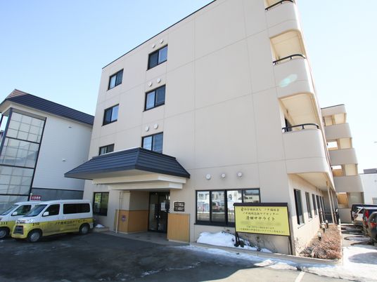 清潔感のあるエントランス