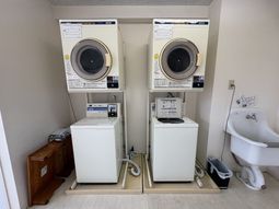設備が整ったコインランドリー