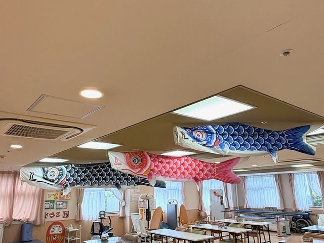 こいのぼりの装飾