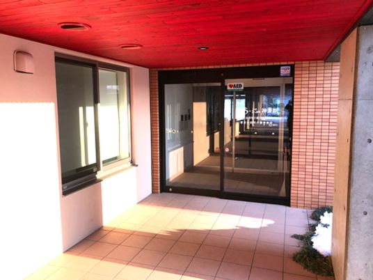 エントランスの一部分