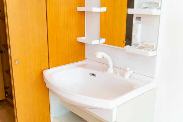 清潔感ある洗面台