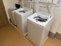 使いやすい洗濯機の部屋