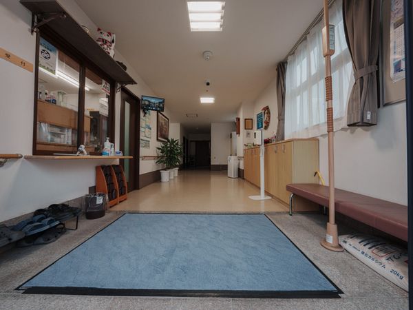 広々とした廊下