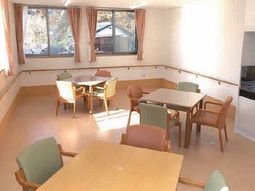 明るい共有スペース