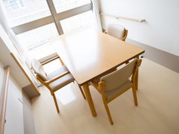 自然光の明るい空間