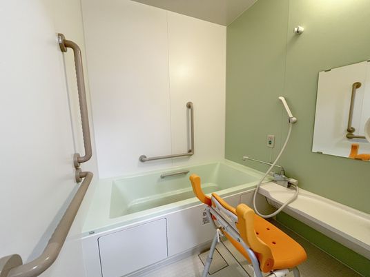 安全設計の浴室