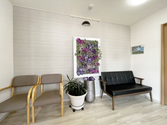 ラウンジの一角