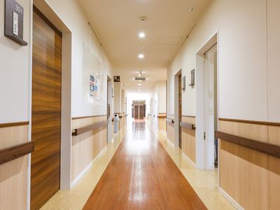 清潔感のある廊下