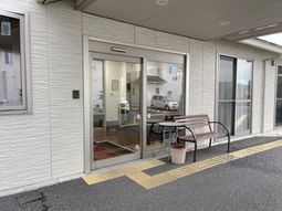 明るいエントランス