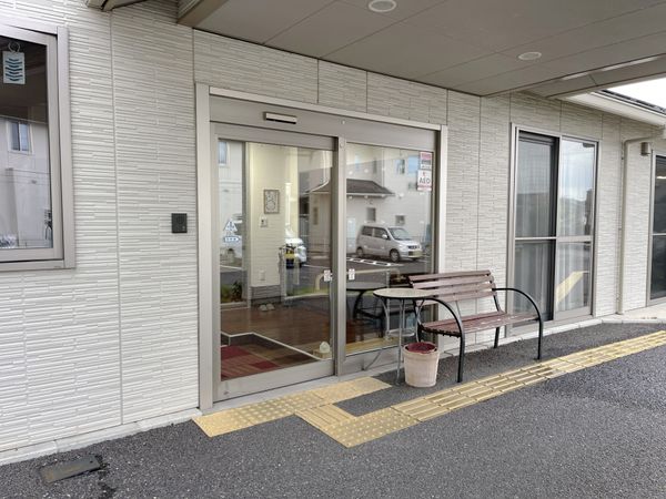 明るいエントランス