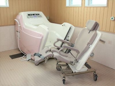 機能的な浴室設備