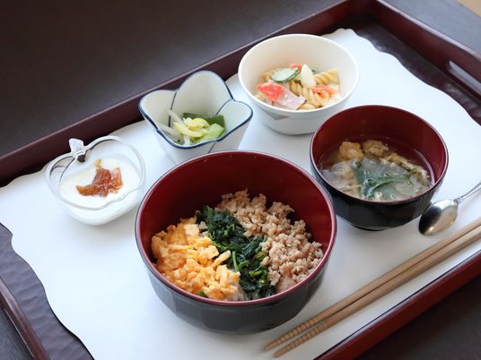 栄養満点の和食膳