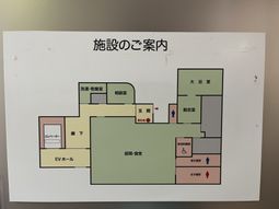 案内図の掲示物