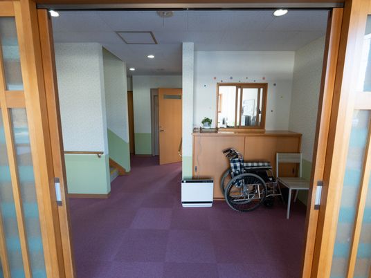 広々とした廊下