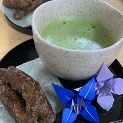 お抹茶と和菓子のセット