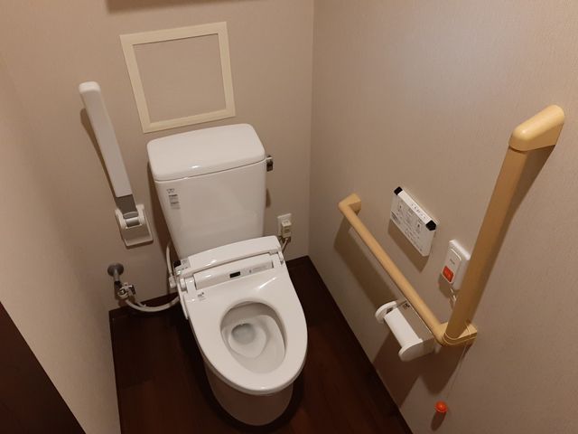 設備整ったトイレ