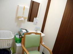 整理整頓された居室の一角