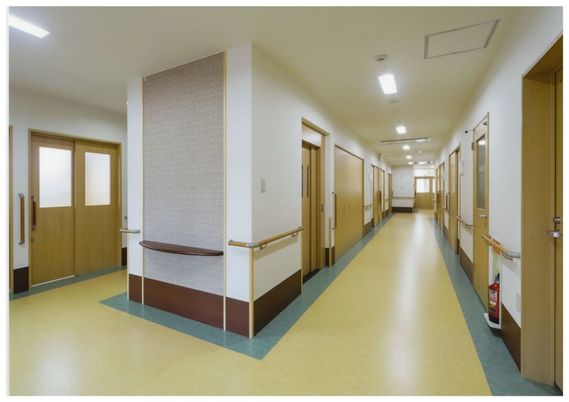 安全に配慮された廊下