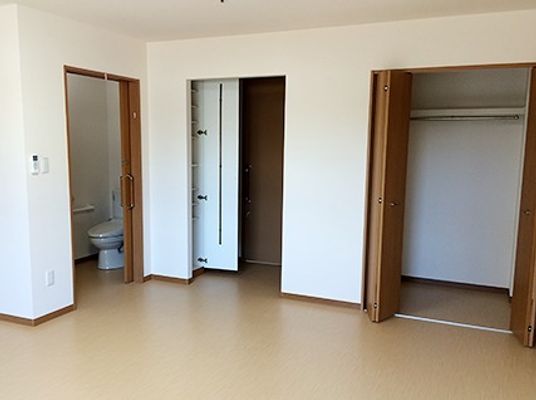 居室の扉と間取り