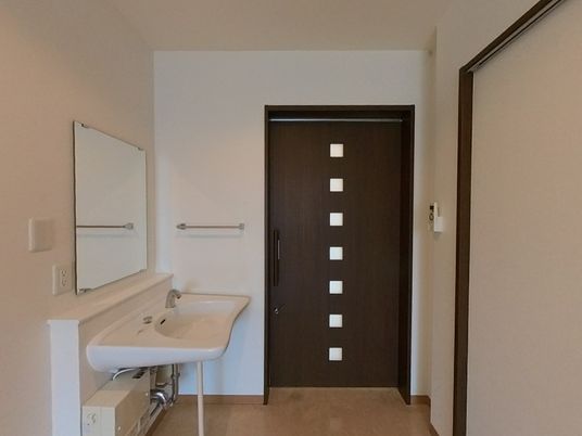 洗面台がある部屋