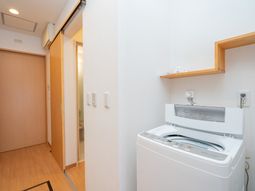 洗濯機のある居室