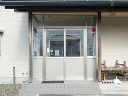 清潔感のある玄関エントランス