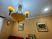 シックな装飾のリビング