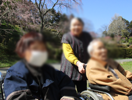 車椅子の利用風景