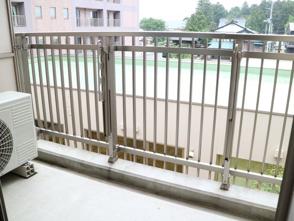 バルコニーからの眺め