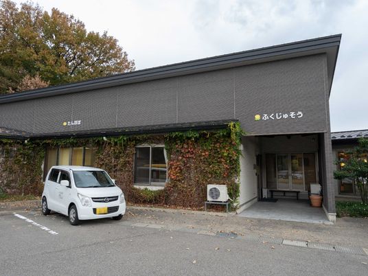 緑豊かなエントランス