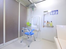 清潔な浴室の設備