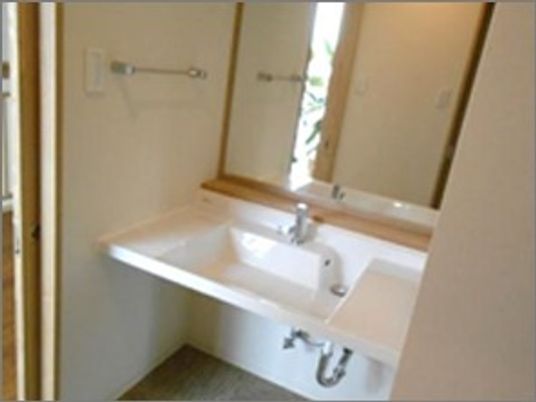 清潔感ある洗面台