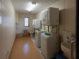 清潔なランドリースペース