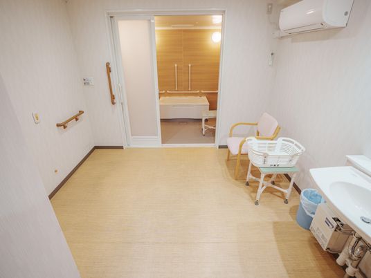 居室の入り口前