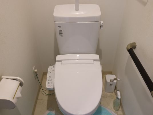 清潔なトイレの様子