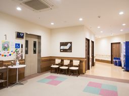 清潔感のあるエントランス