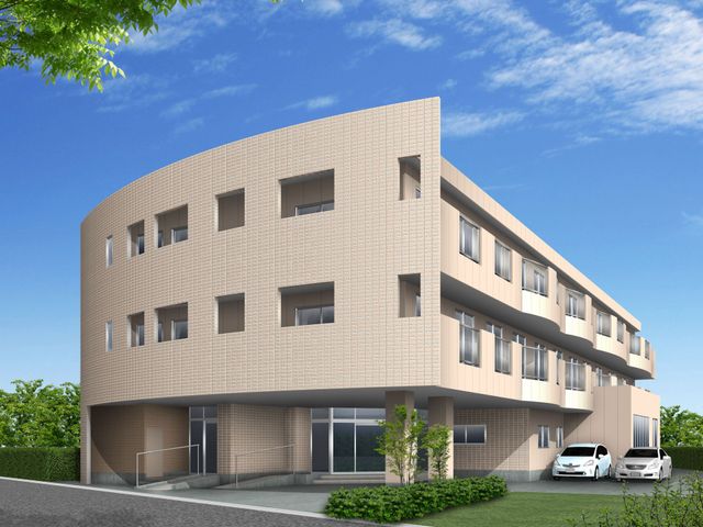曲線が美しい外観 外観 優雅な曲線を描く建物は、広々としており、視覚的にも魅力的な職場環境です。